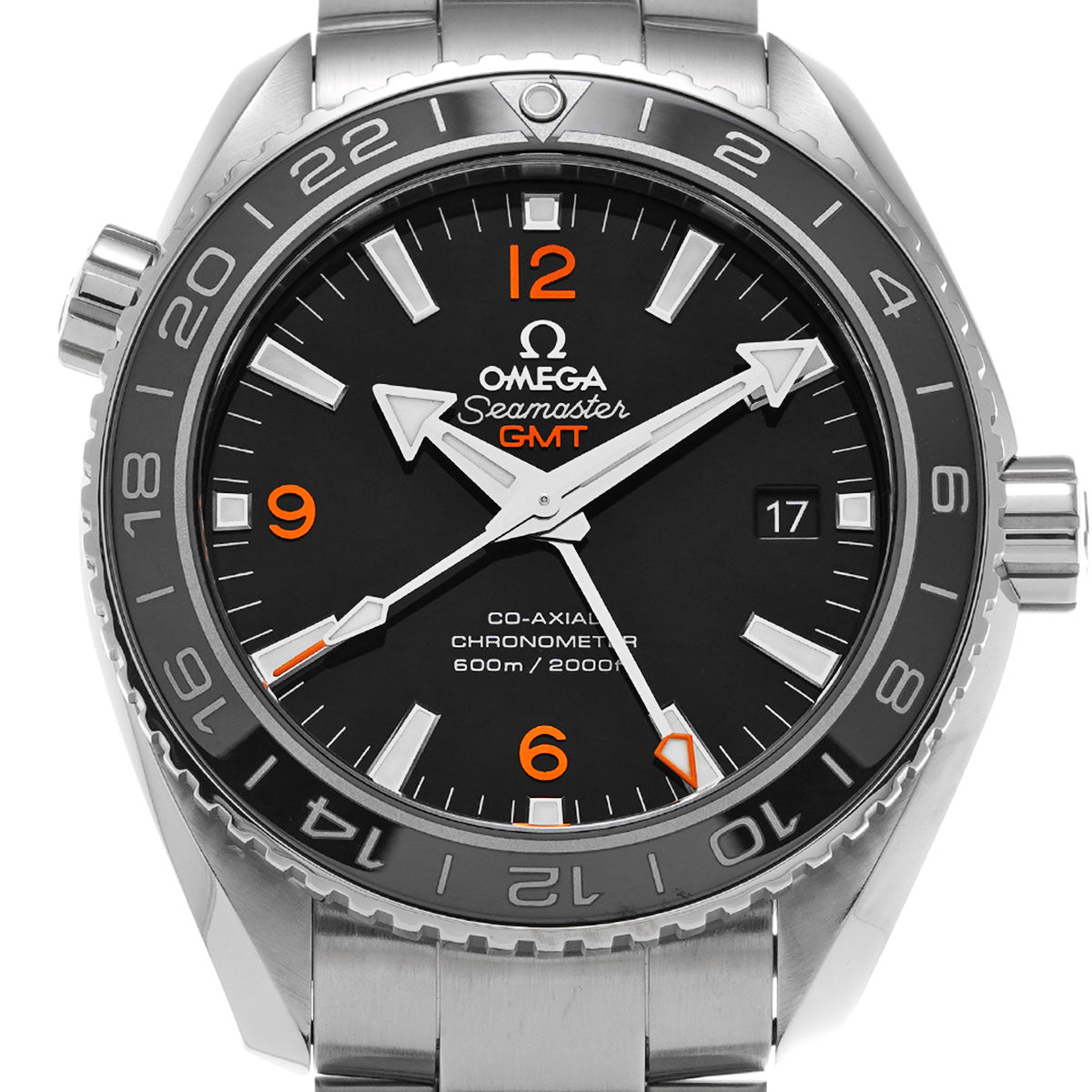 Seamaster Planet Ocean 600 Co-Axial GMT 232.30.44.22.01.002 Black OMEGA Men's [Pre-Owned].