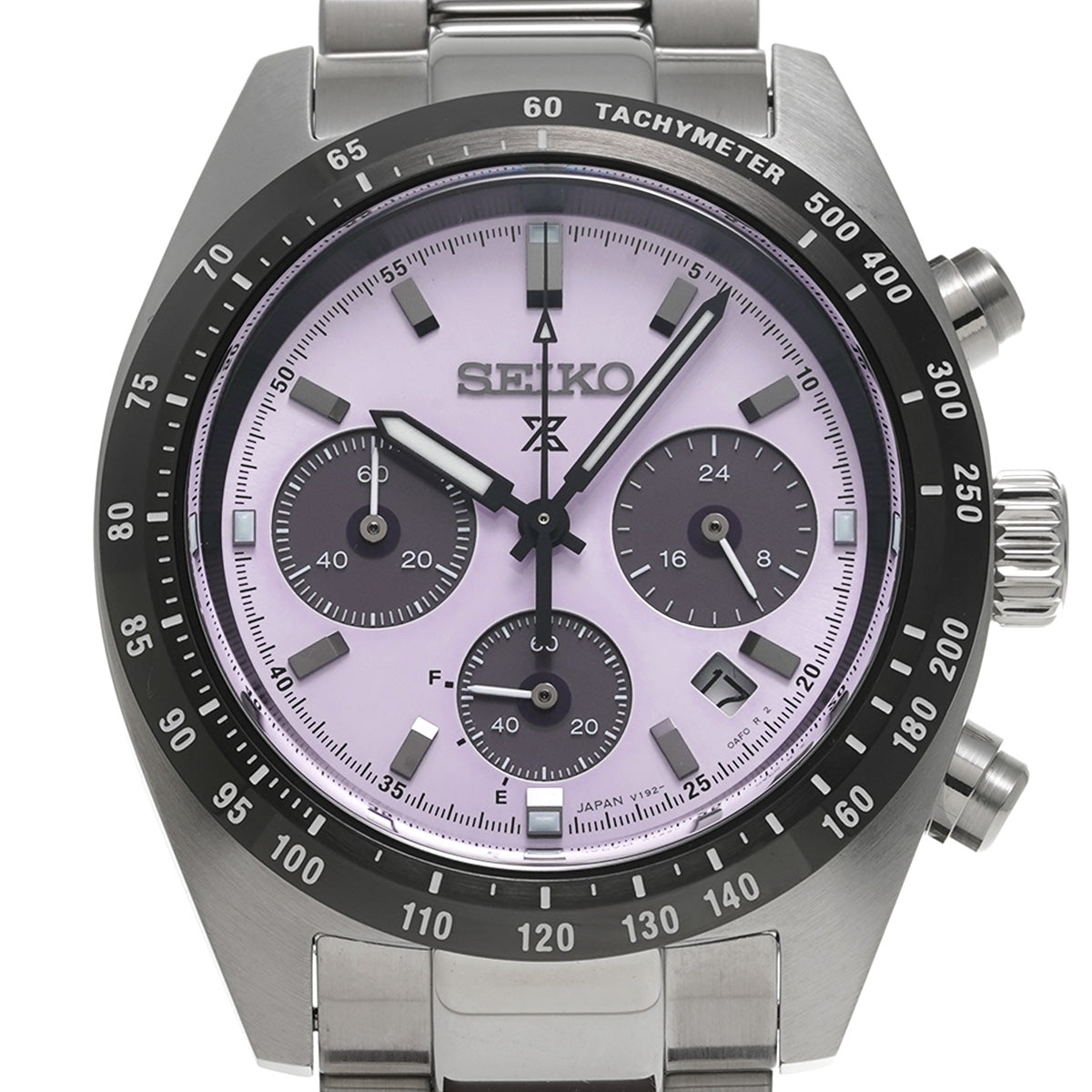 SBDL119 Prospex Speedtimer Solar Chronograph Purple/Black SEIKO Men's [Pre-Owned].