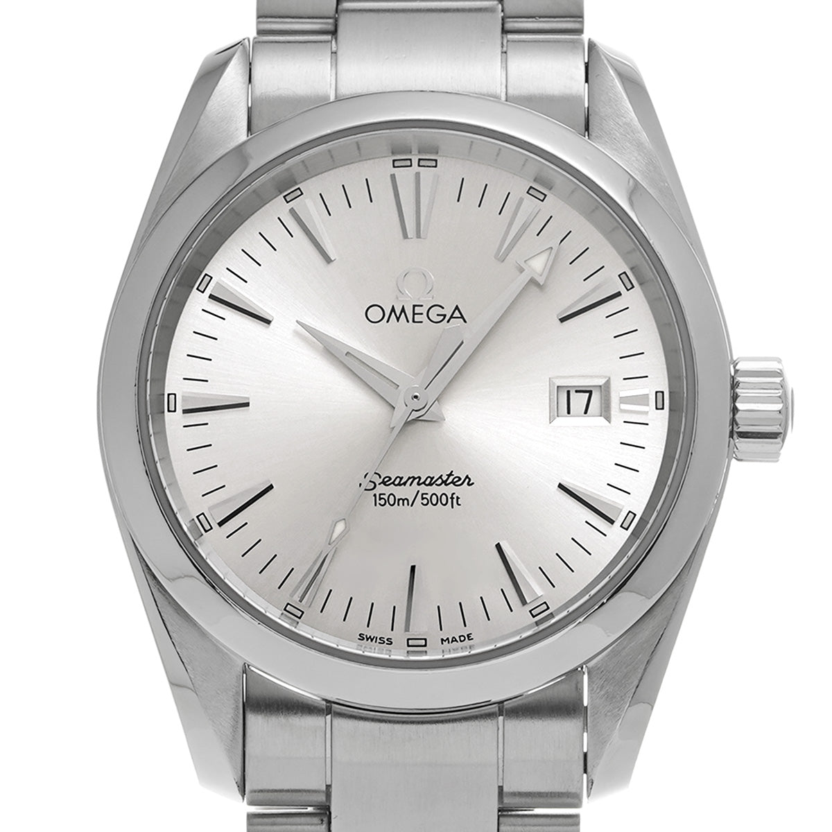 Seamaster Aqua Terra Quartz 2518.30 Silver OMEGA Men's [Pre-Owned].