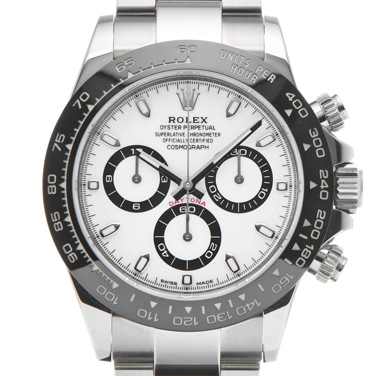 Cosmograph Daytona 116500LN White ROLEX Men's [Pre-Owned].