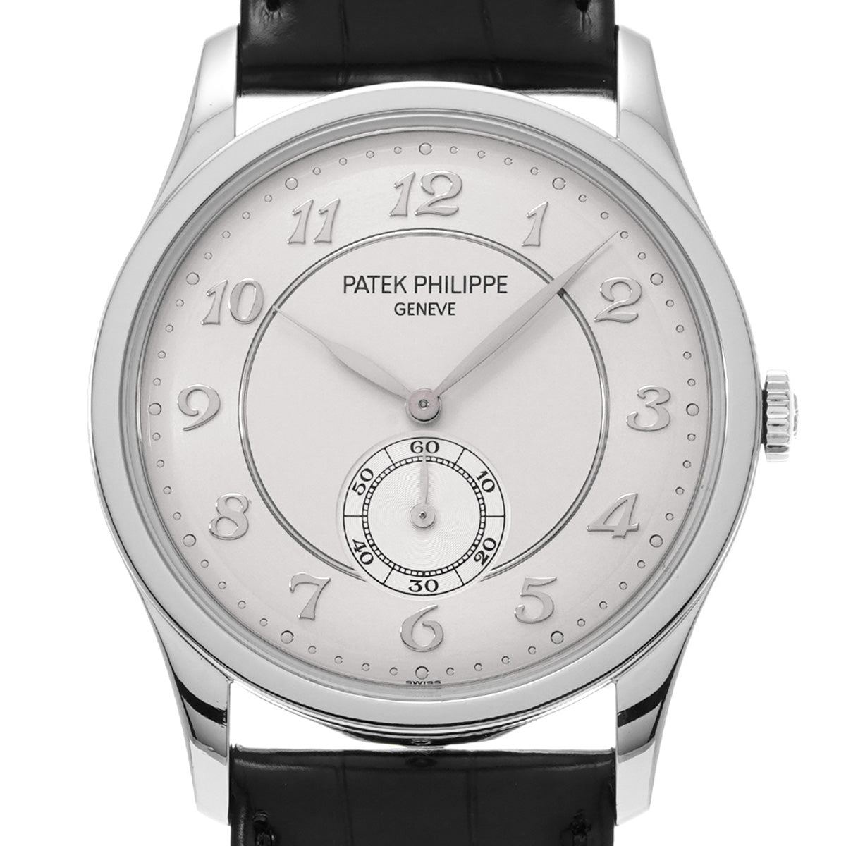 Calatrava 5196P-001 Silver PATEK PHILIPPE Men's [Pre-Owned].