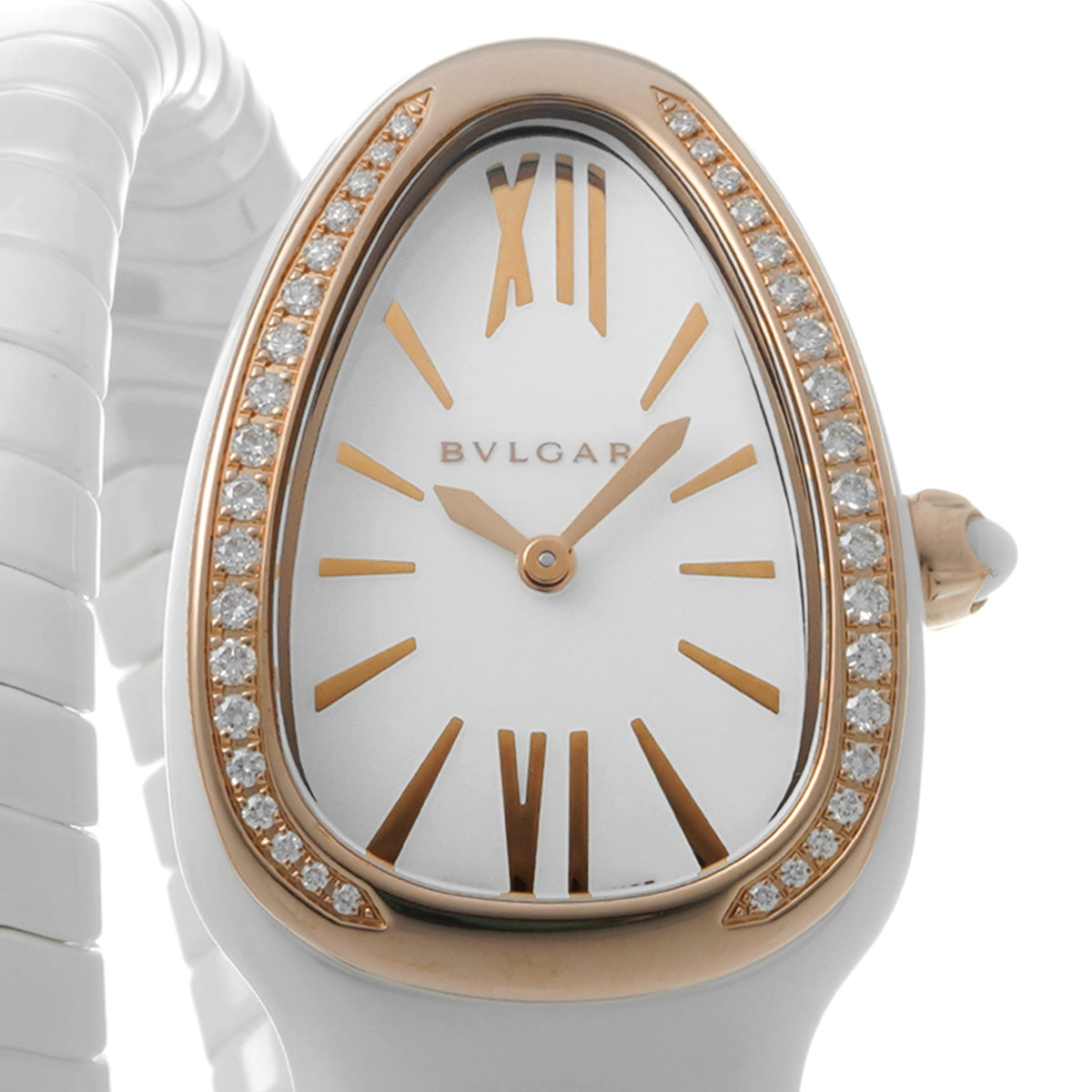 Serpenti Spiga SPC35WG White BVLGARI Ladies [Pre-owned].