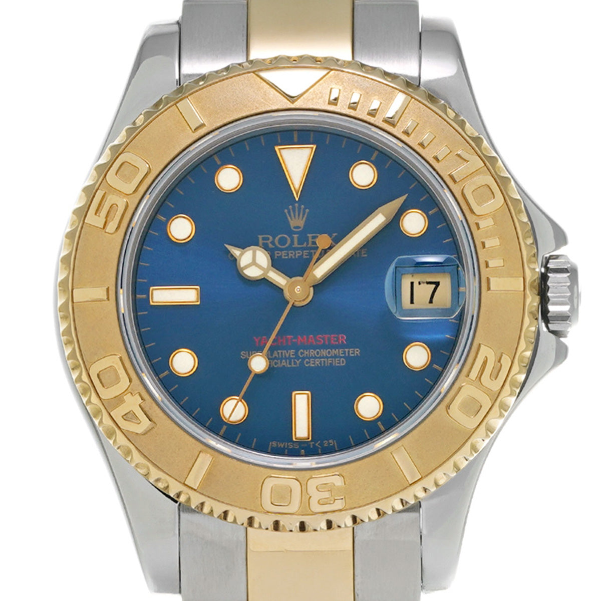 Yacht-Master Boys 68623 T (manufactured circa 1996) Blue ROLEX Unisex [Pre-Owned].