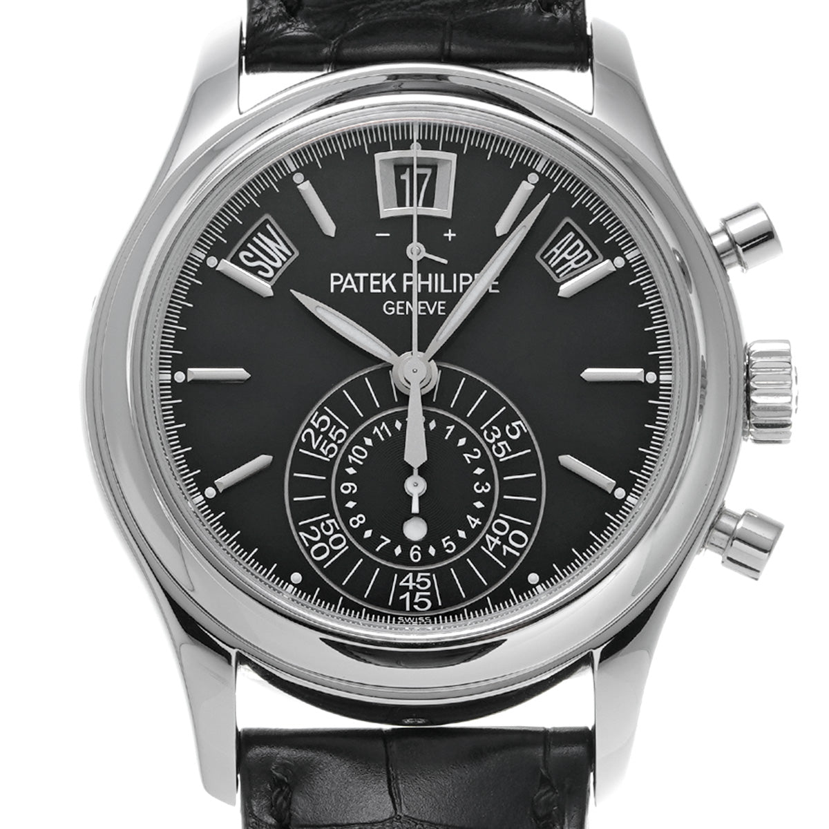 Complicated Annual Calendar Chronograph 5960P-016 Black PATEK PHILIPPE Men's [Pre-Owned].