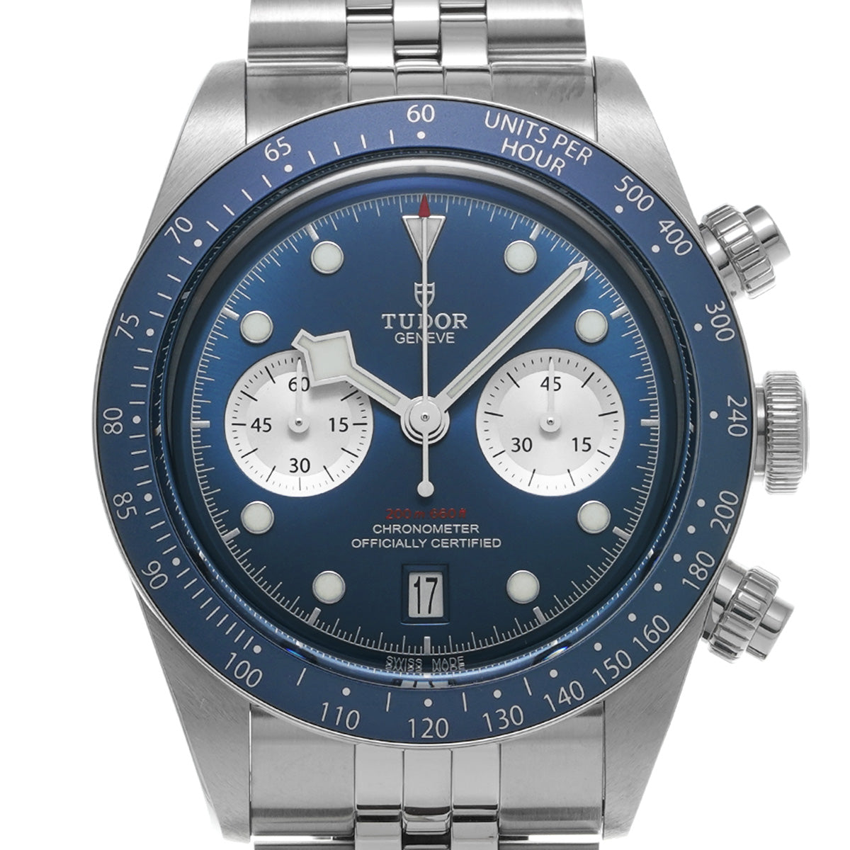 Black Bay Chrono 79360B-0002 Blue/Silver TUDOR Men's [Pre-owned]