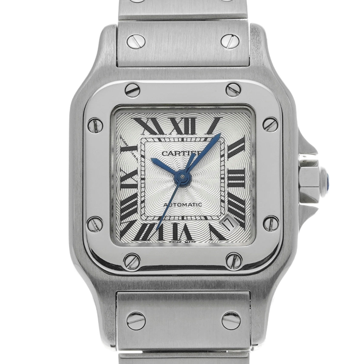 Santos Galve SM W20054D6 Silver CARTIER Ladies [Pre-owned]