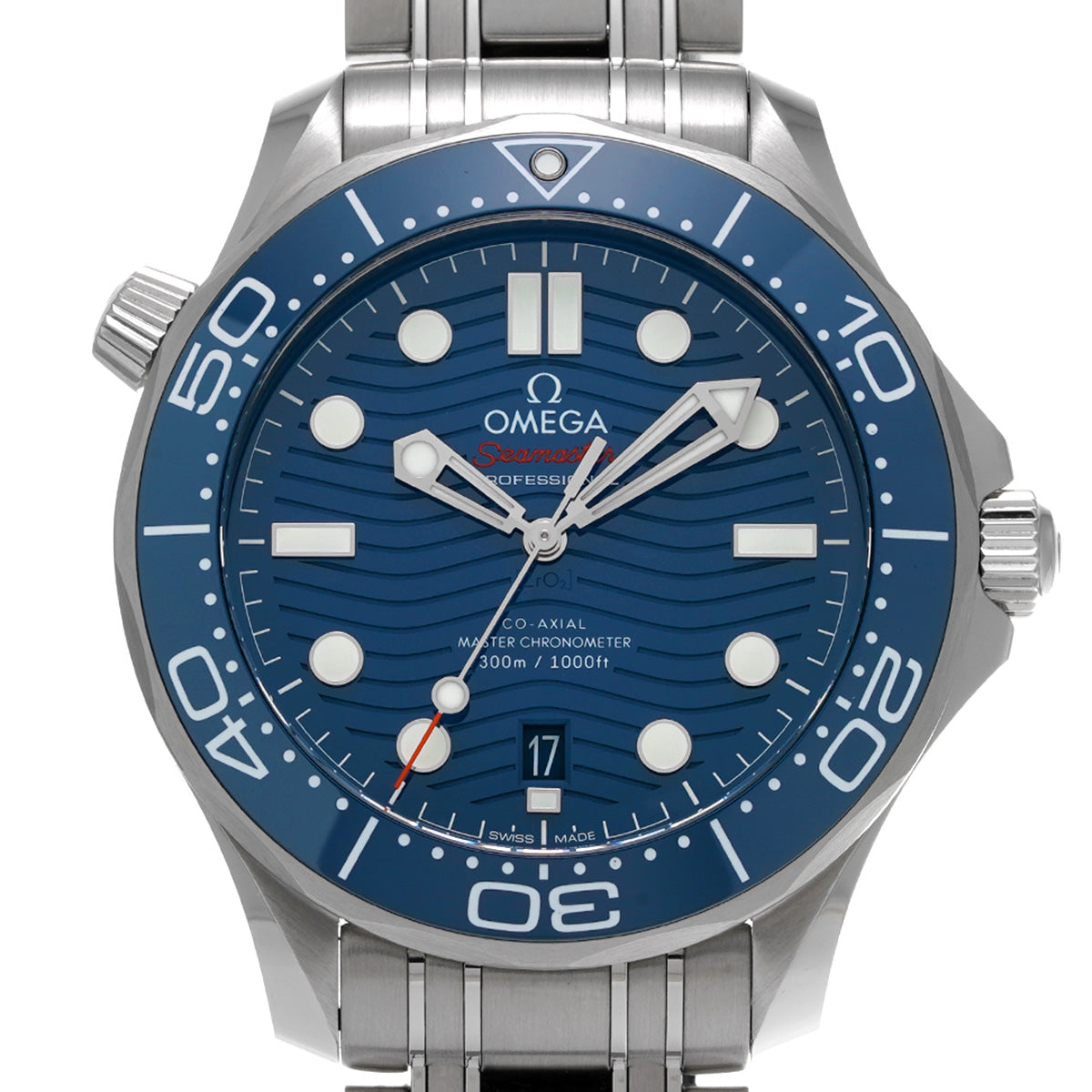 Seamaster Diver 300 Co-Axial Master Chronometer 210.30.42.20.03.001 Blue OMEGA Mens [Pre-Owned].