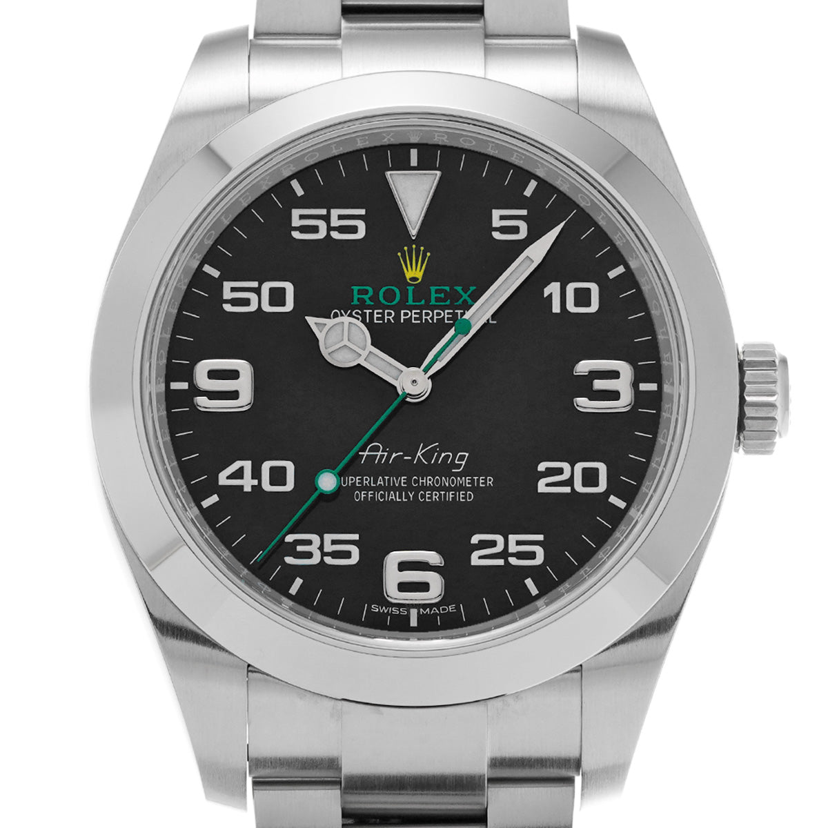 AIRKING 116900 Random Serial Black ROLEX Men's [Pre-owned].
