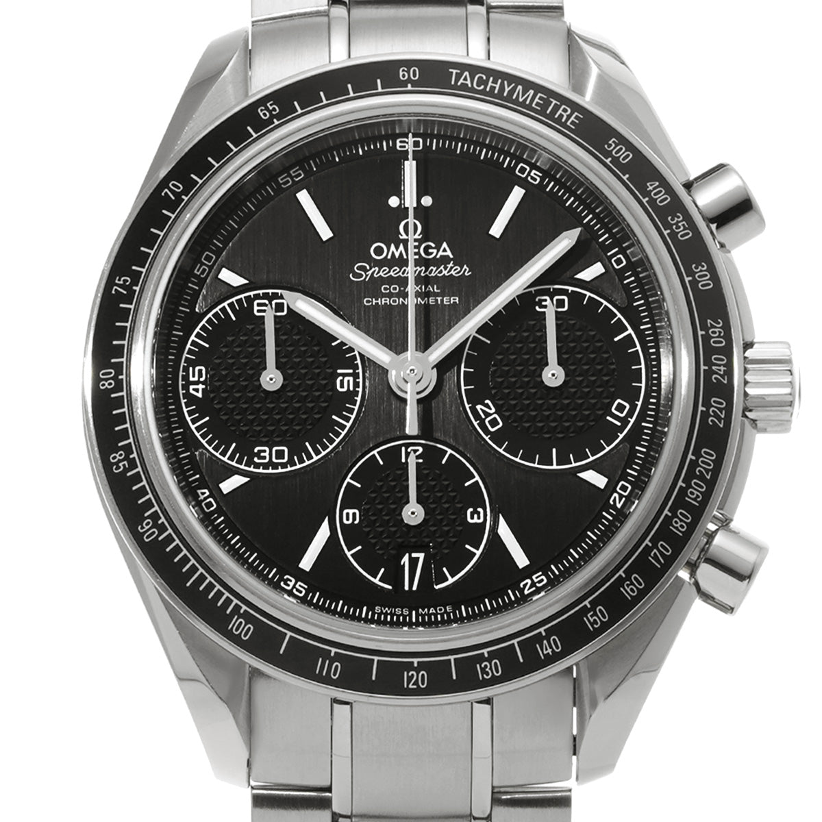 Speedmaster Racing Co-Axial 326.30.40.50.01.001 Black OMEGA Men's [pre-owned].
