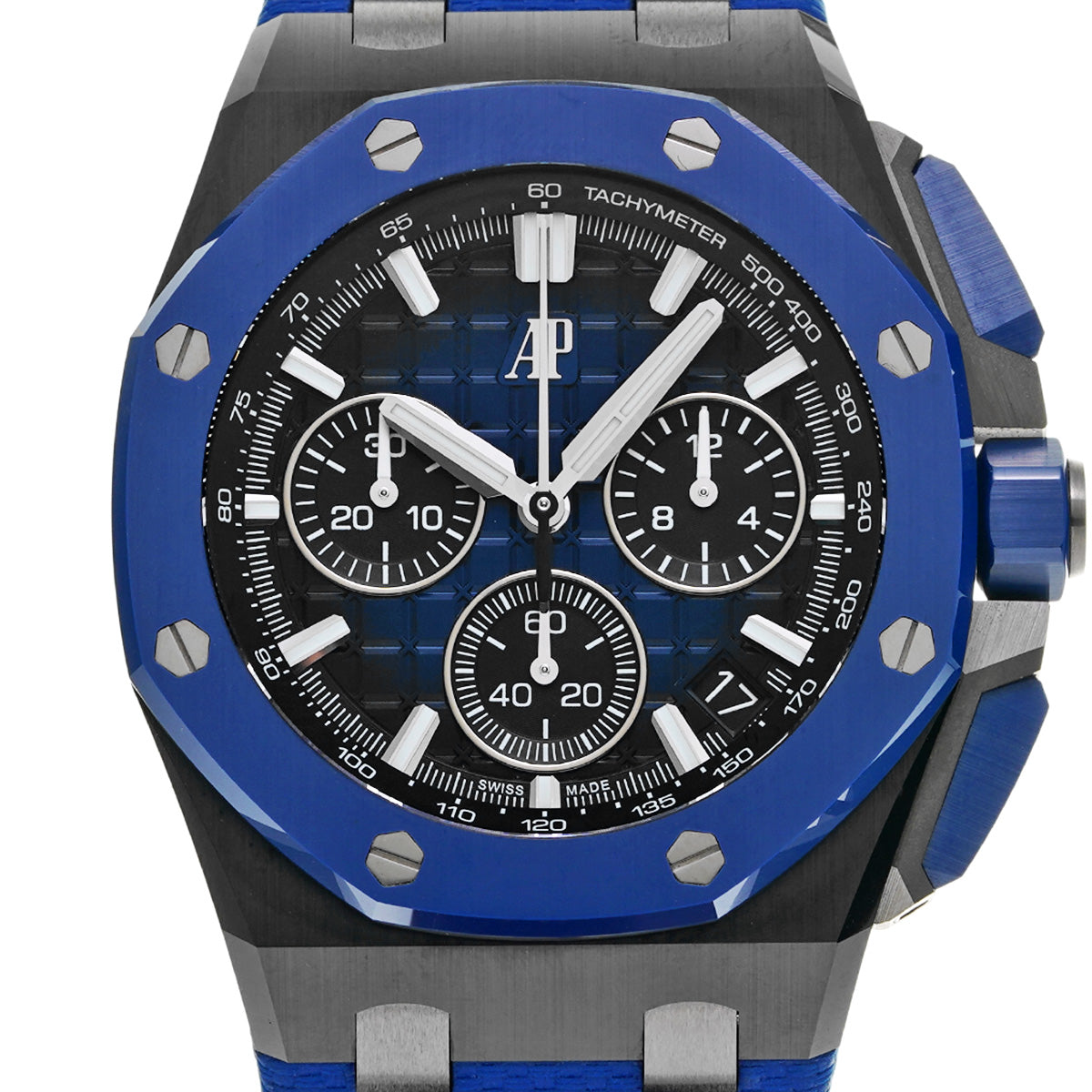 Royal Oak Offshore Chronograph 26420CE.OO.A043VE.01 Blue/Black AUDEMARS PIGUET Mens [Pre-Owned]