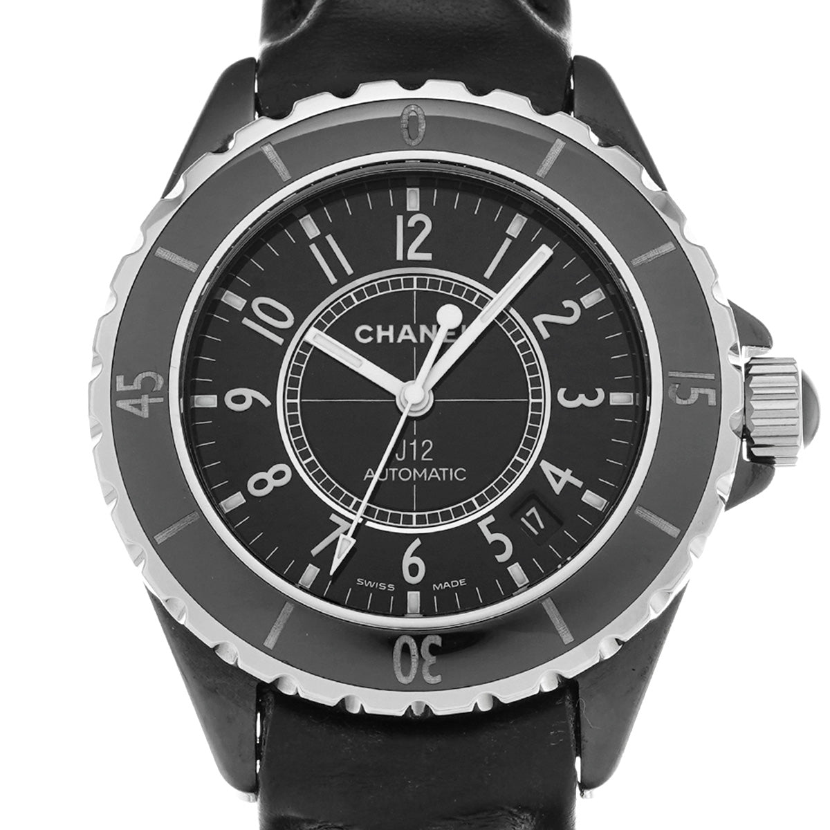 J12 Automatic H0683 Black CHANEL Men's [Pre-owned].