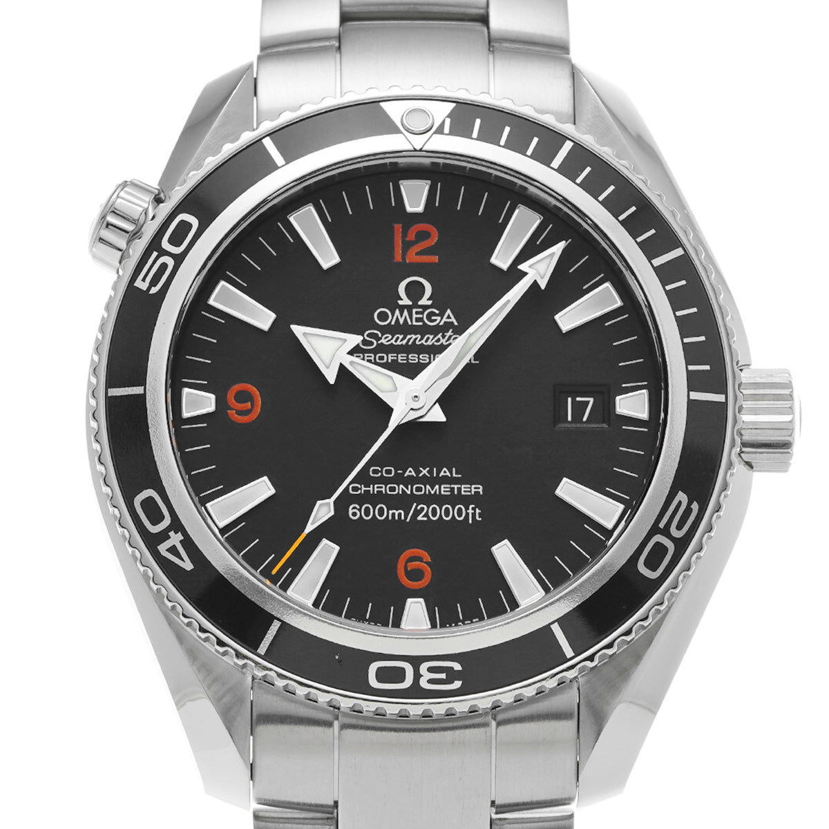 Seamaster Planet Ocean 600 Co-Axial 2201.51 Black OMEGA Men's [Pre-Owned].