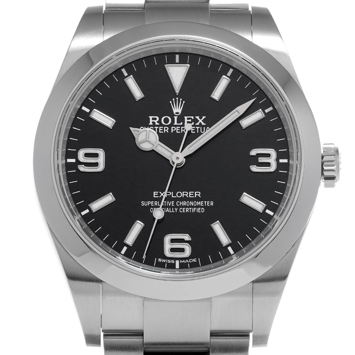 Explorer 214270 Random Serial Black ROLEX Men's [Pre-owned].