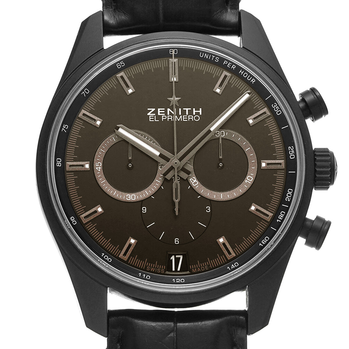 Chronomaster El Primero Range Rover Velar 24.2042.400/27.R799 Gray/Copper ZENITH Men's [pre-owned]