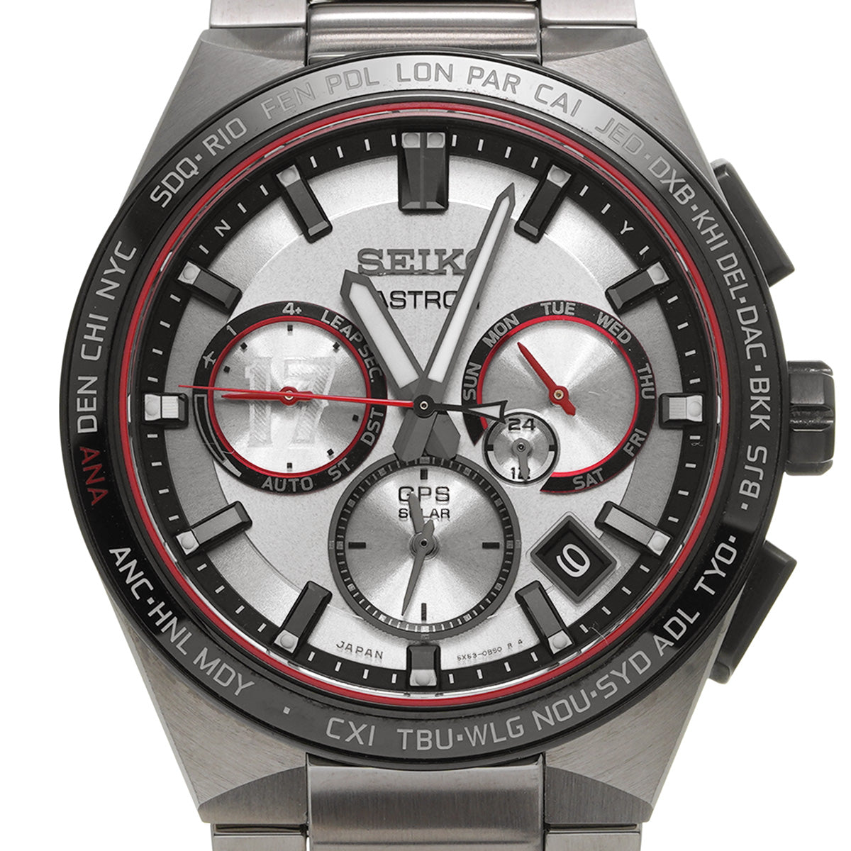Astron Shohei Otani 2022 Limited Edition SBXC125 Silver SEIKO Men's [Pre-Owned].