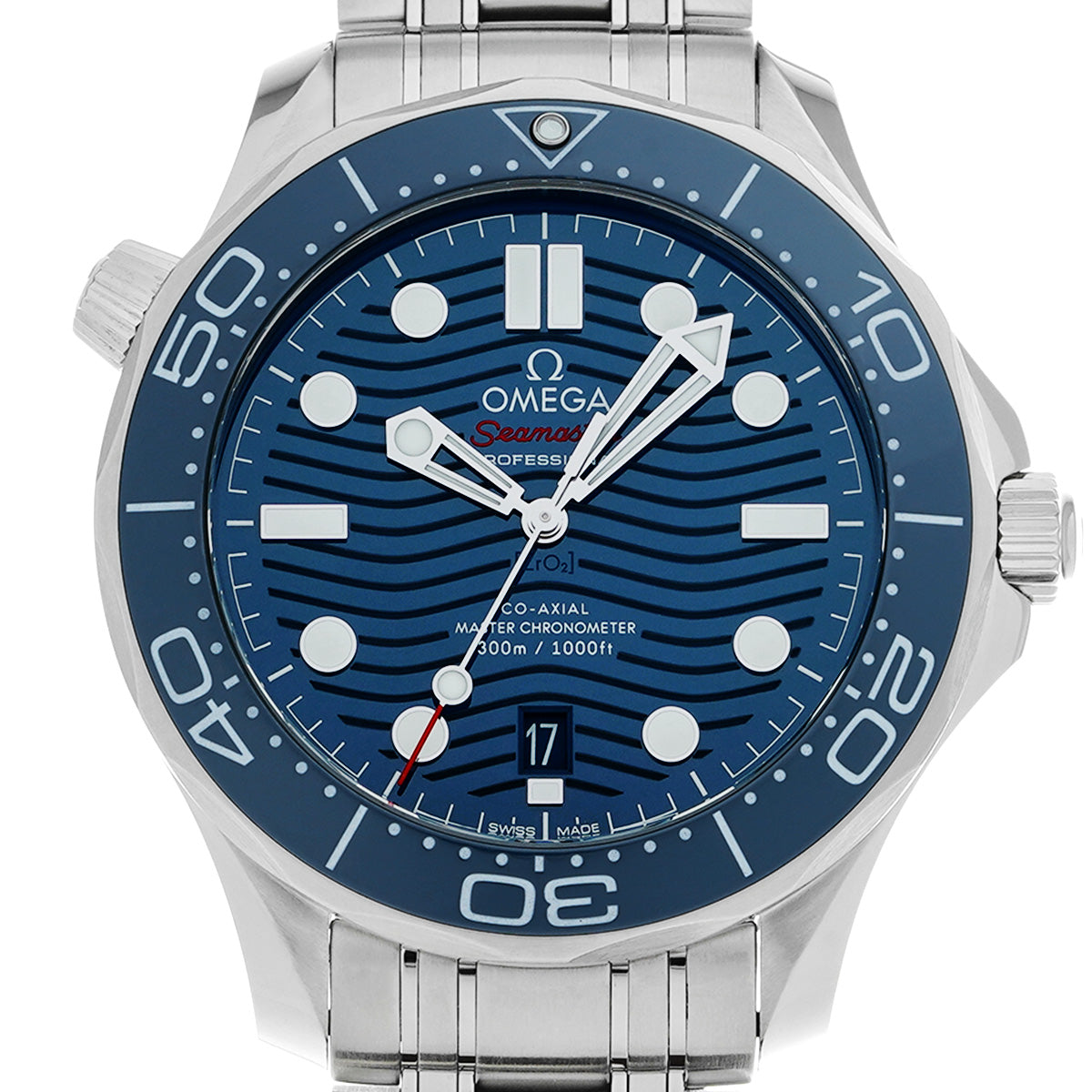 Seamaster Diver 300 Co-Axial Master Chronometer 210.30.42.20.03.001 Blue OMEGA Mens [Pre-Owned].