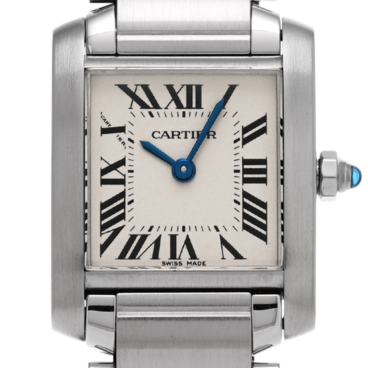 Tank Francaise SM W51008Q3 Silver CARTIER Ladies [Pre-owned]