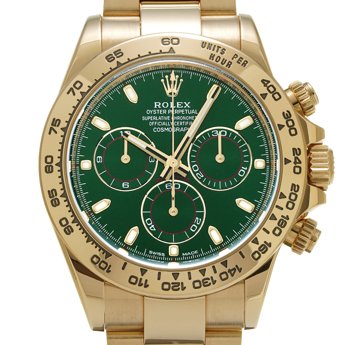 Cosmograph Daytona 116508 Random Serial Green ROLEX Men's [Pre-Owned].