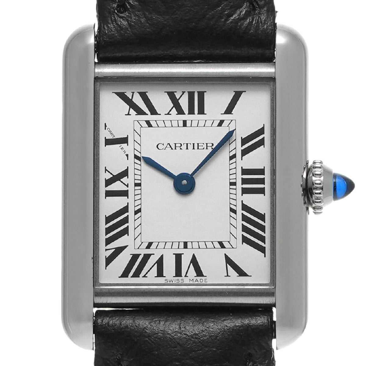 Tank Must SM WSTA0060 Silver CARTIER Ladies [Pre-owned]