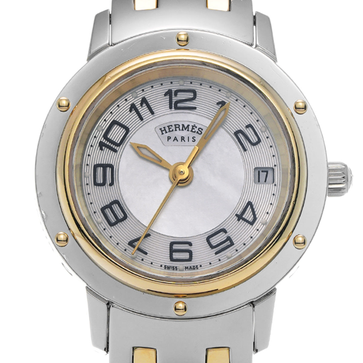 Clipper CP1.220 White MOP HERMES Ladies [Pre-owned].