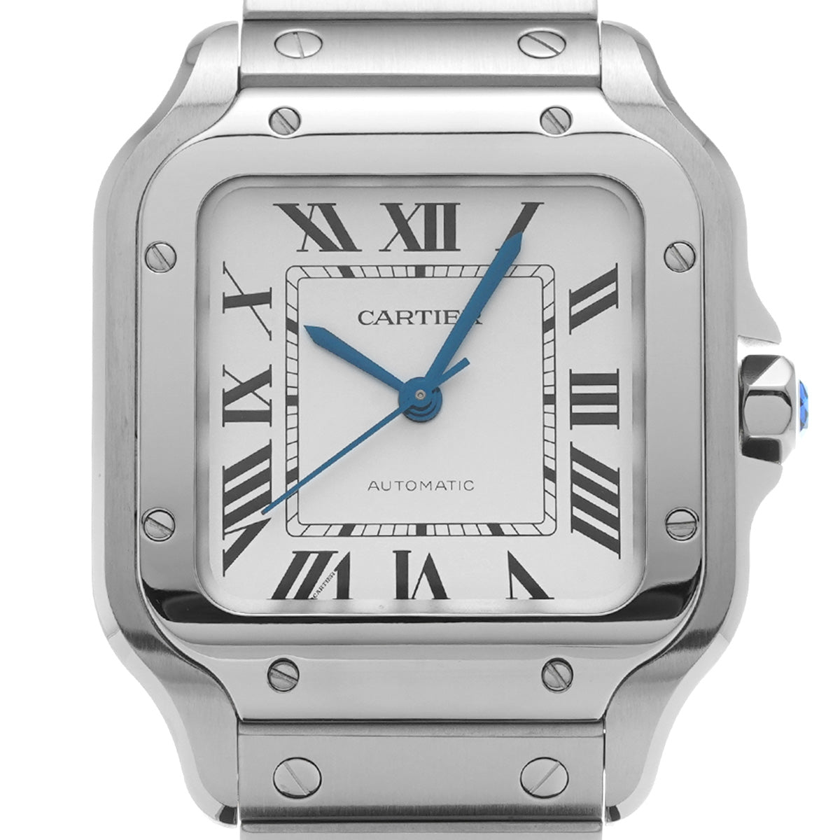 Santos de Cartier MM WSSA0029 Silver CARTIER Men's [Pre-owned]