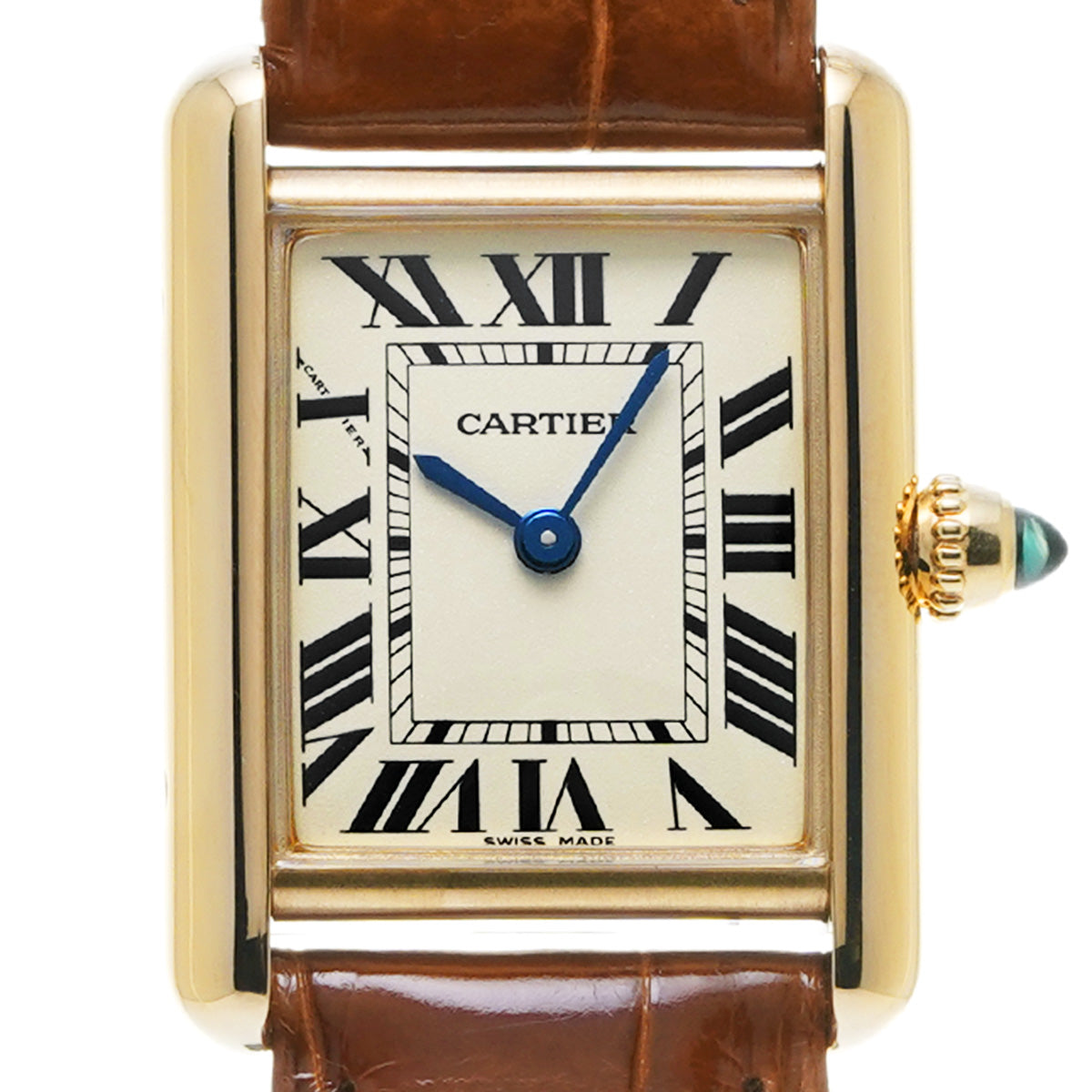 Tank Louis Cartier SM W1529856 White CARTIER Ladies [Pre-Owned].