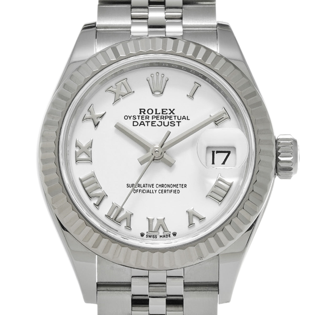 DATE JUST LADY 279174 White ROLEX Ladies [Pre-Owned].