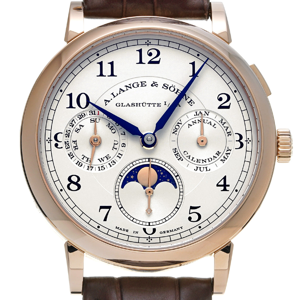 1815 Annual Calendar 238.032 E Silver A. Lange &amp; Sohne Men's [pre-owned]