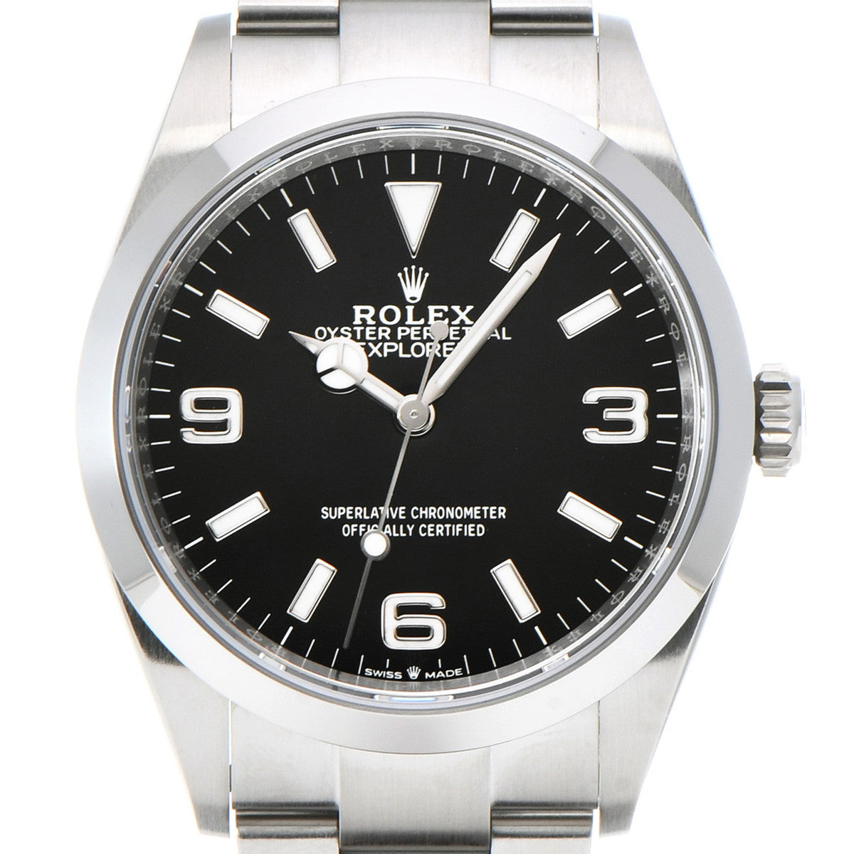 124270 Explorer 36 Black ROLEX Men's [New].