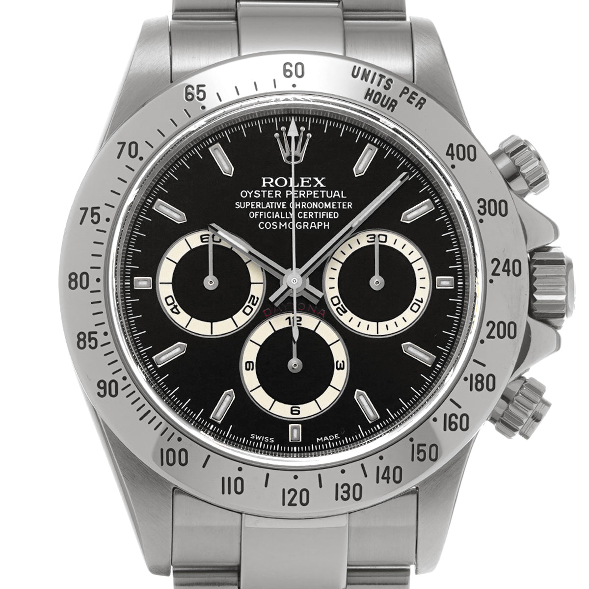 Cosmograph Daytona 16520 A (manufactured around 1999) Black ROLEX Men's [Pre-Owned].