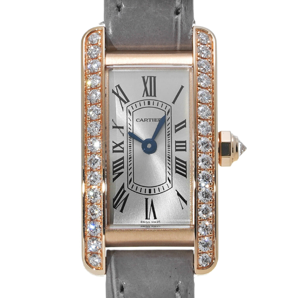Tank American Mini WJTA0041 Silver CARTIER Ladies [Pre-owned]