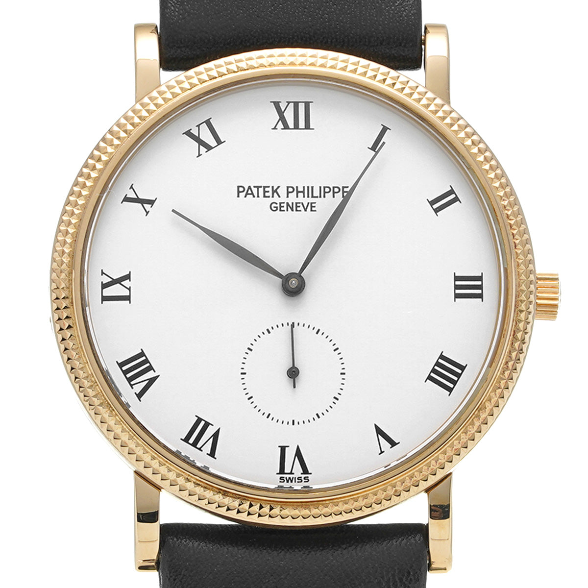 Calatrava 3919J-001 White PATEK PHILIPPE Men's [Pre-Owned].