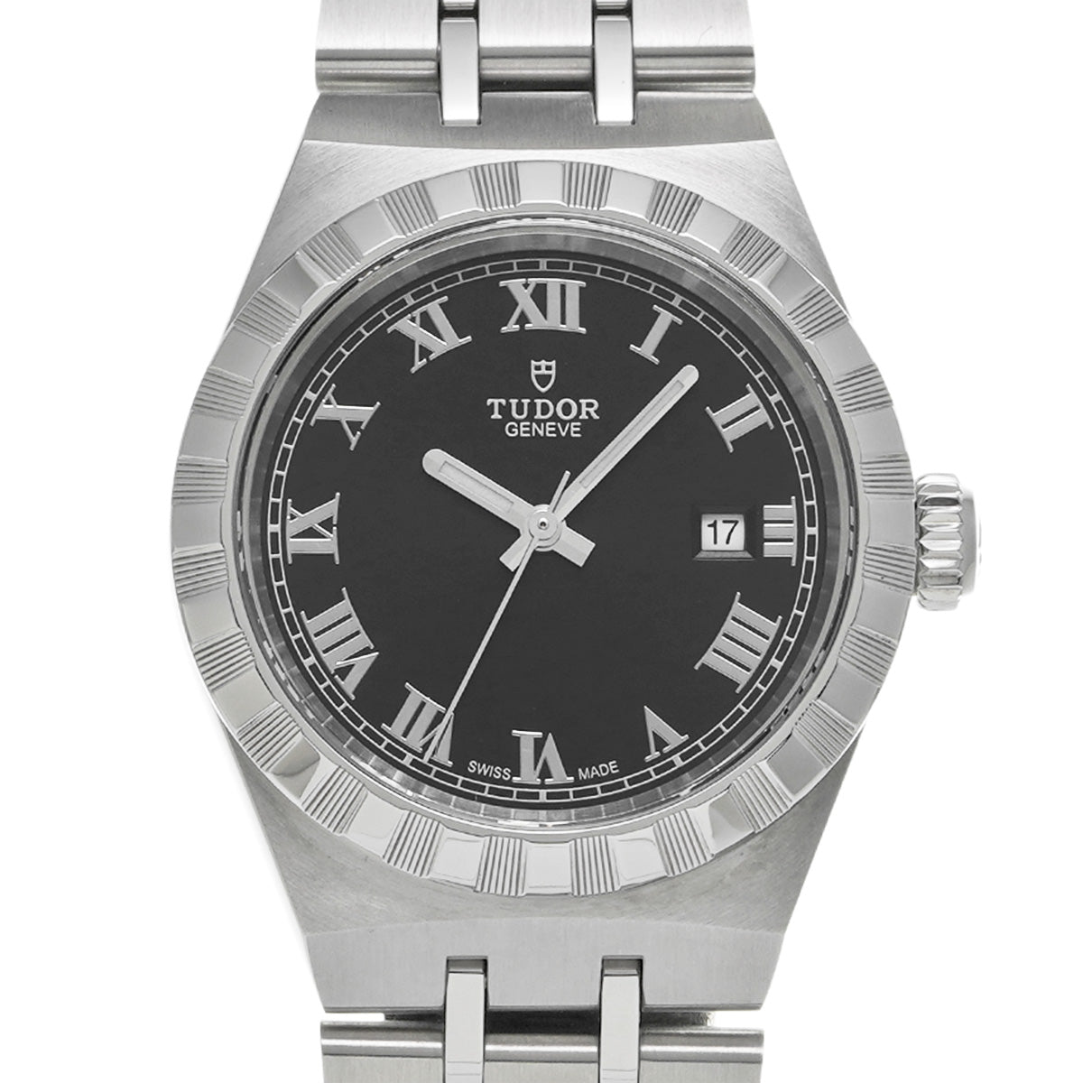 Royal Date 28300 Black TUDOR Ladies [Pre-owned].
