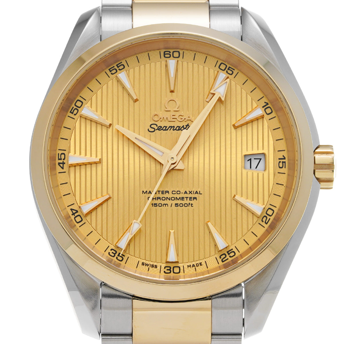 Seamaster Aqua Terra Master Co-Axial 231.20.42.21.08.001 Champagne OMEGA Men's [Pre-Owned].