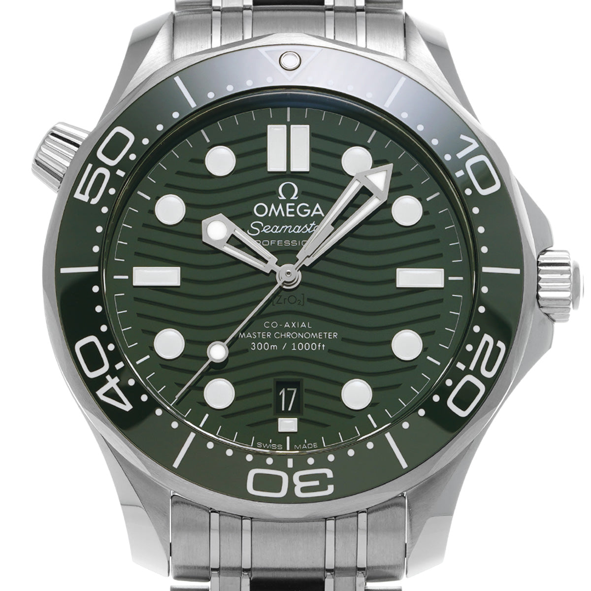 Seamaster Diver 300 Co-Axial Master Chronometer 210.30.42.20.10.001 Green OMEGA Men's [Pre-Owned].