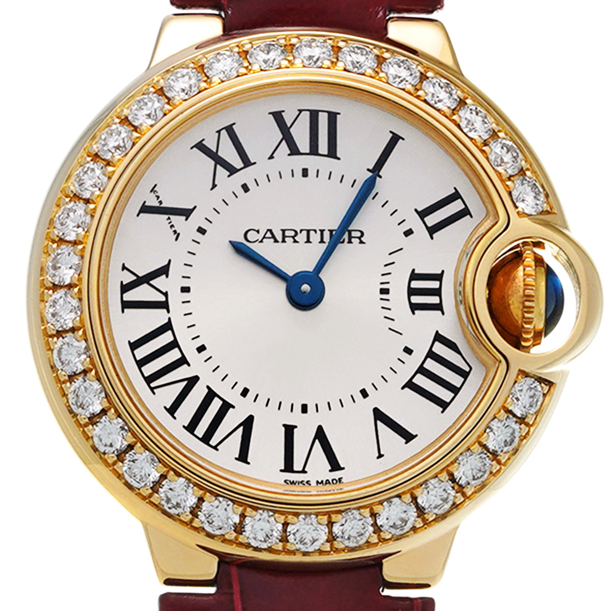 Ballon Bleu de Cartier 28mm WE900151 Silver CARTIER Unisex [Pre-Owned].
