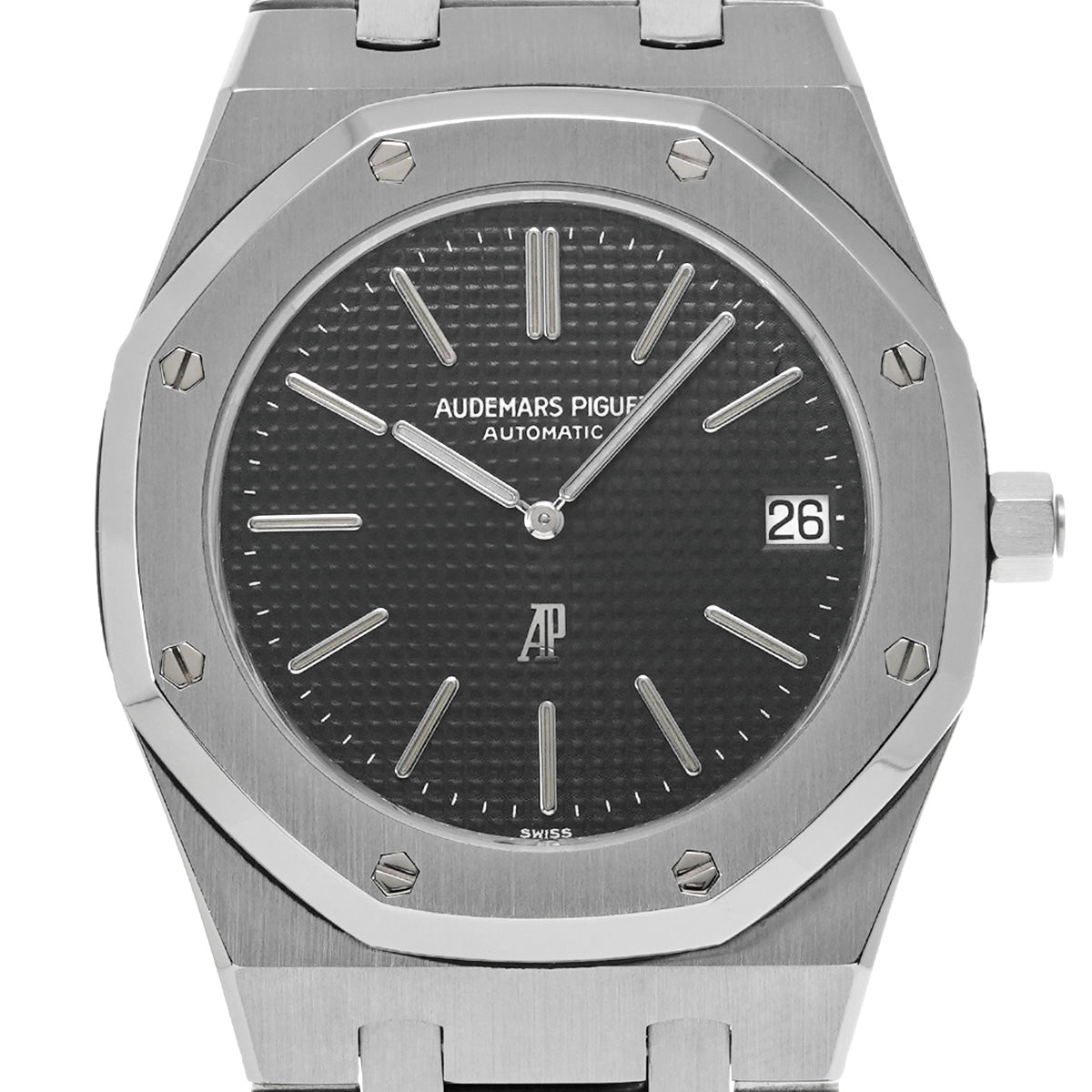 Royal Oak Jumbo 5402ST Black AUDEMARS PIGUET Men's [Pre-Owned].