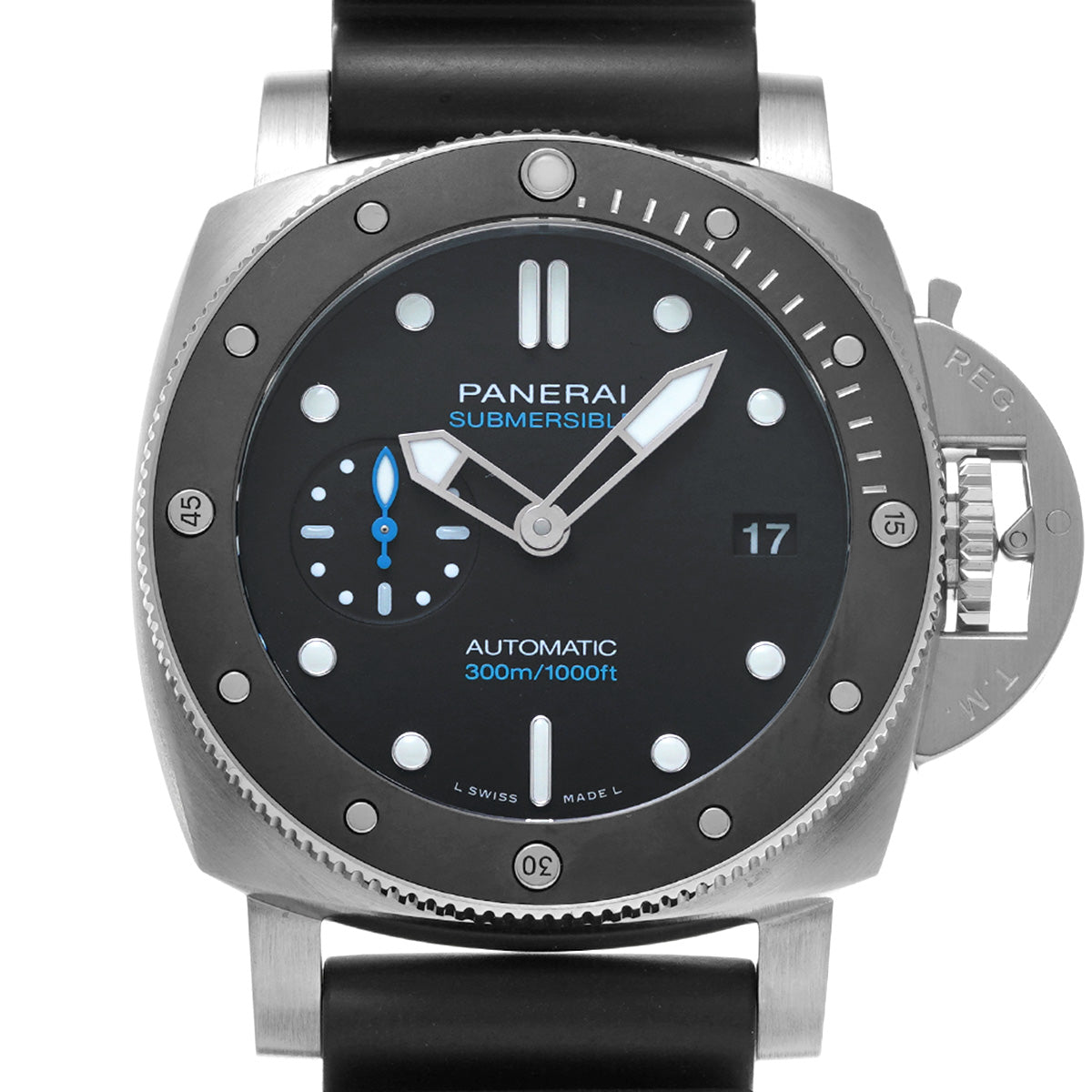 Submersible PAM00683 Y No. (manufactured in 2022) Black PANERAI Men's [Pre-Owned].