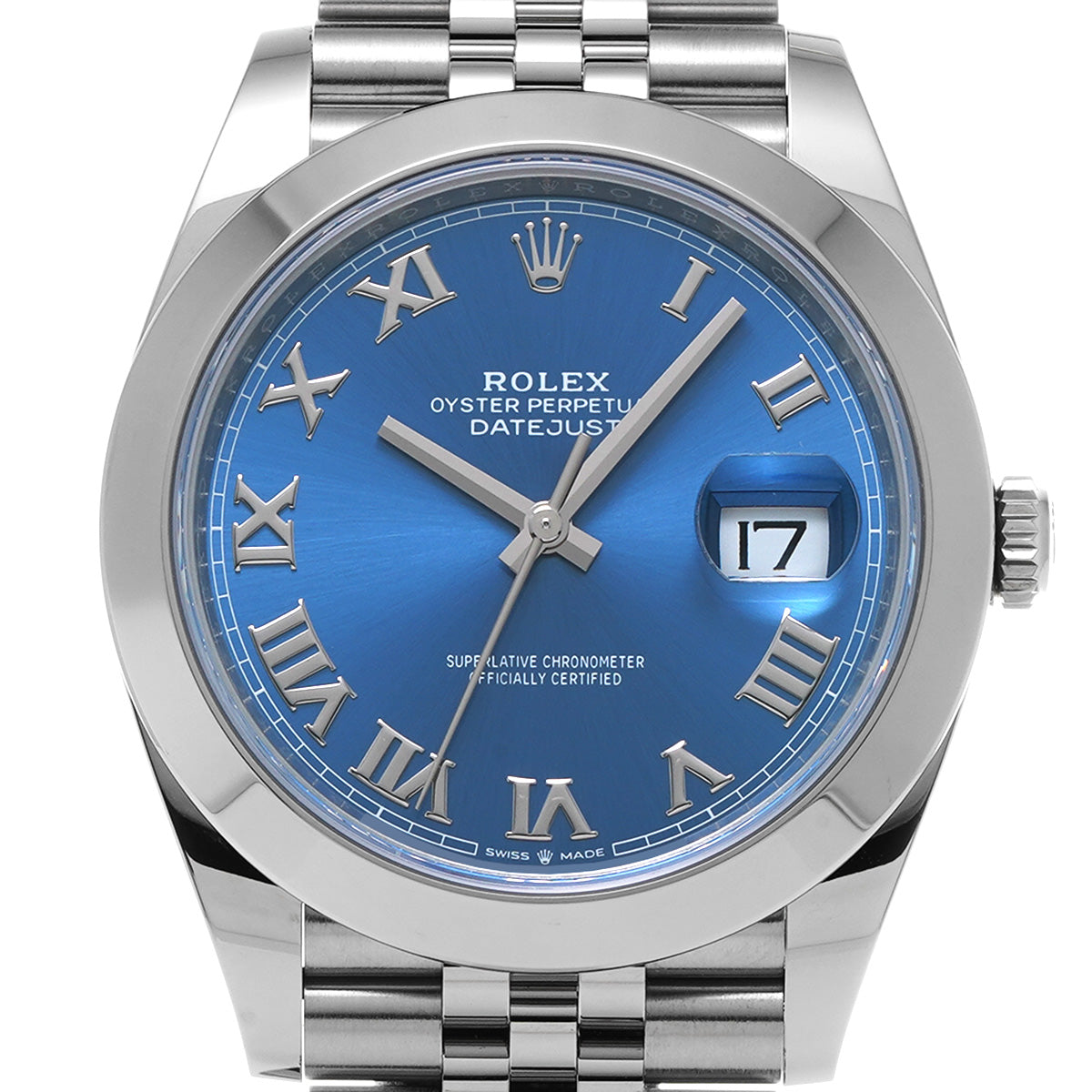 Datejust 41 126300 Random Serial Azzurro Blue ROLEX Men's [Pre-Owned].