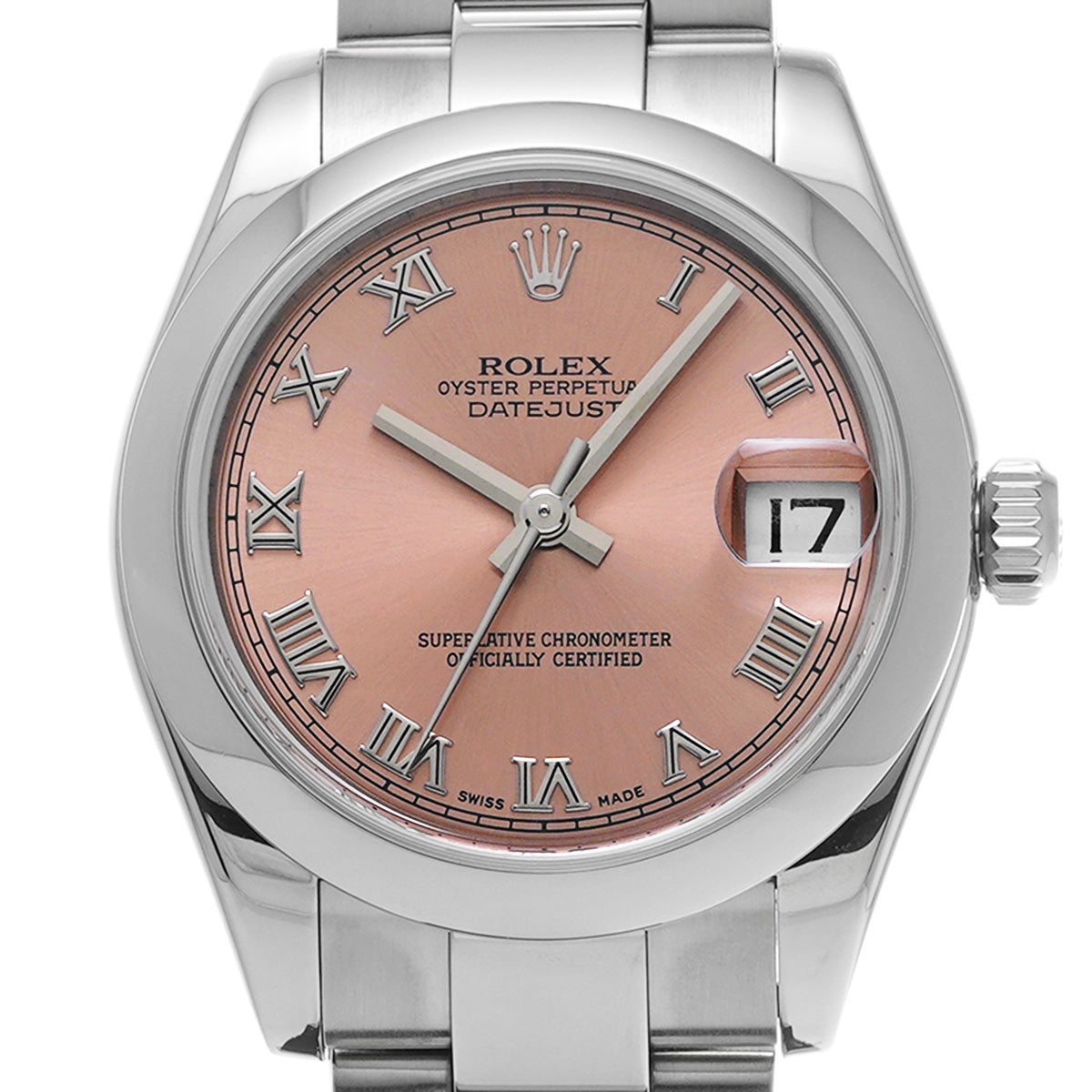 DATE JUST 178240 D (manufactured circa 2006) Pink ROLEX Unisex [Pre-Owned].