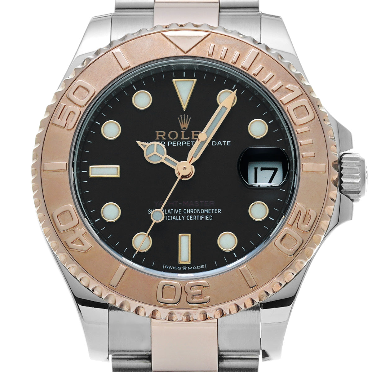 Yacht-Master 37 268621 Random Serial Black ROLEX Unisex [Pre-Owned].