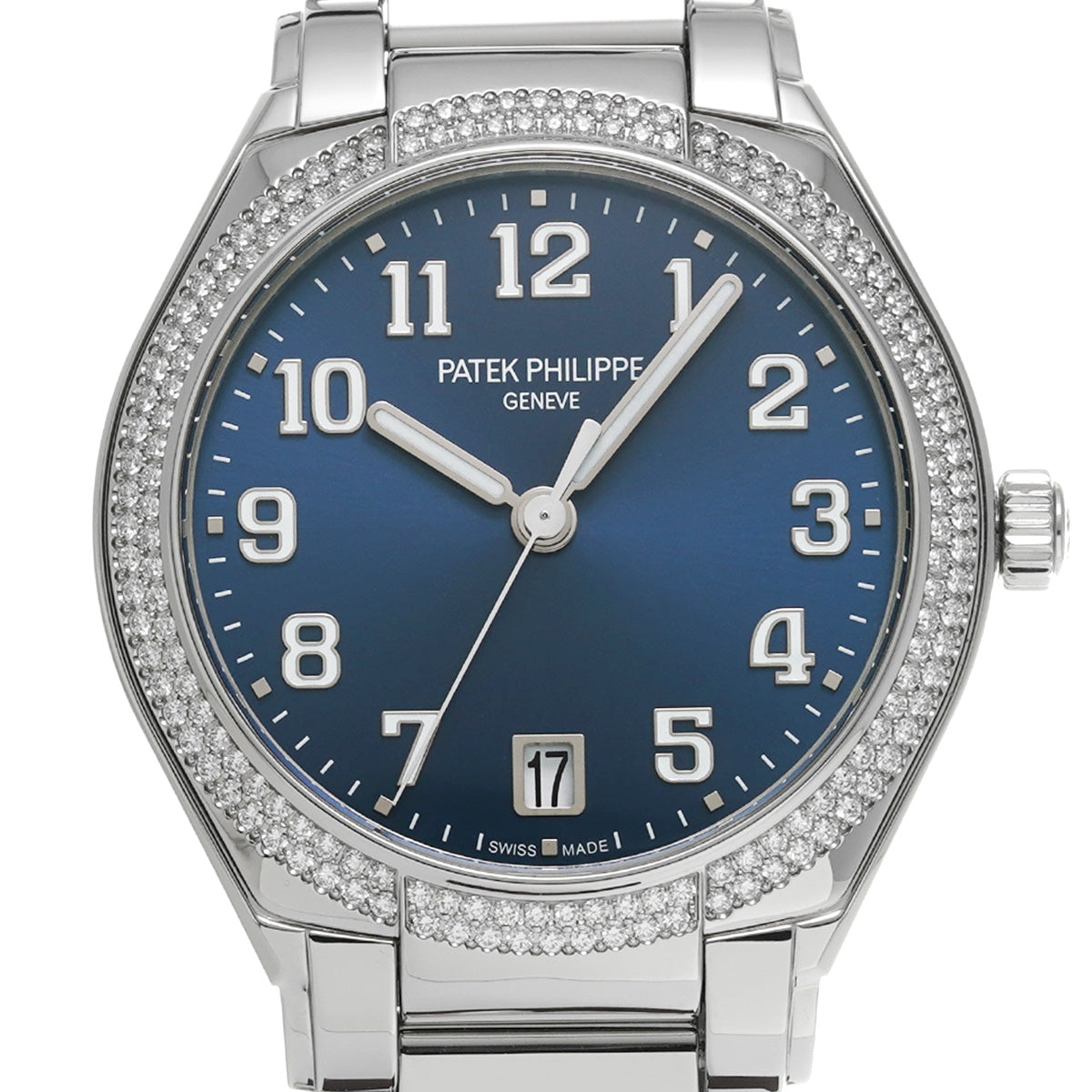Twenty-4 Automatic 7300/1200A-001 Blue Soleil PATEK PHILIPPE Ladies [Pre-Owned]