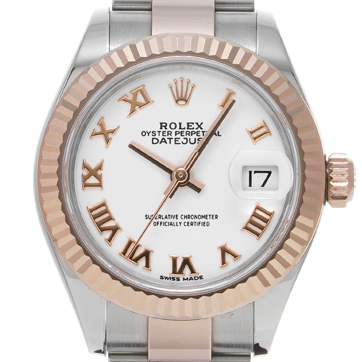 Lady Datejust 28 279171 Random Serial White ROLEX Ladies [Pre-owned].