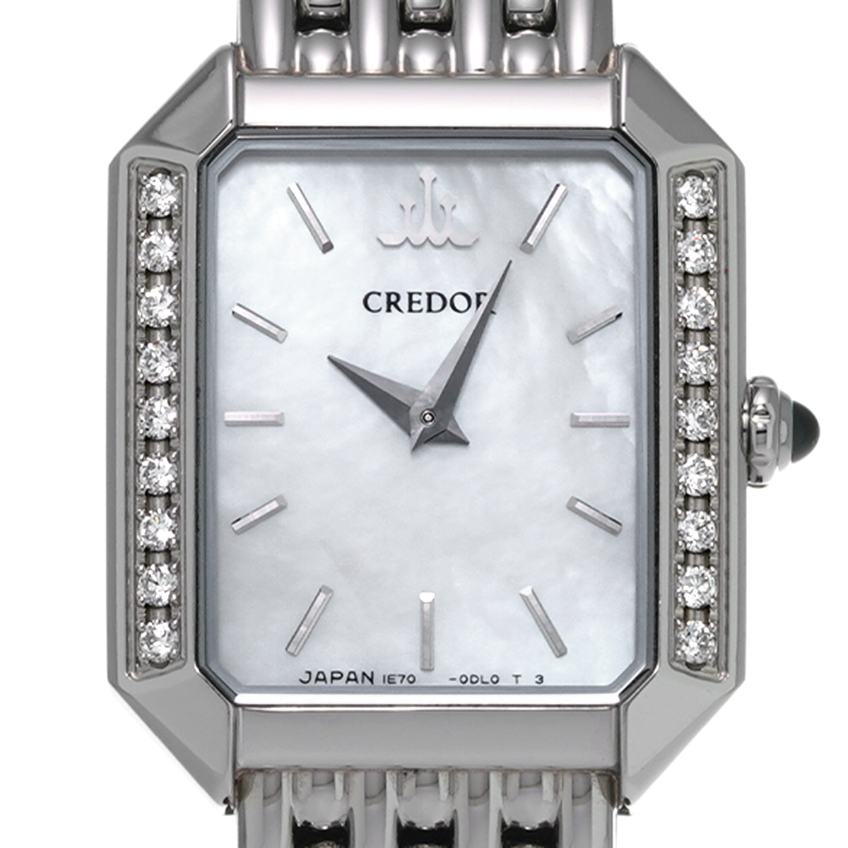 Credor Signo GSTE889 White MOP SEIKO Ladies [Pre-owned].