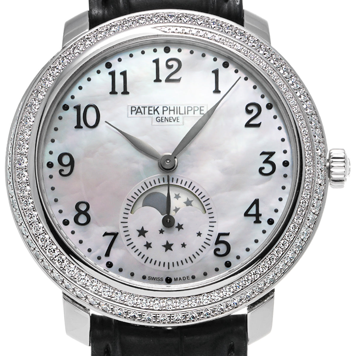 Complication Moonphase 4968G-010 White MOP PATEK PHILIPPE Ladies [Pre-owned]