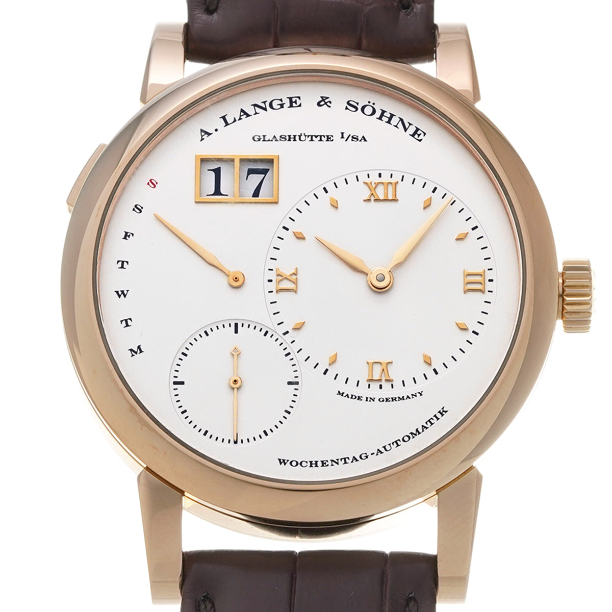 Lange 1 Daymatic LS3204AD Silver A. Lange &amp; Sohne Men's [Pre-Owned].