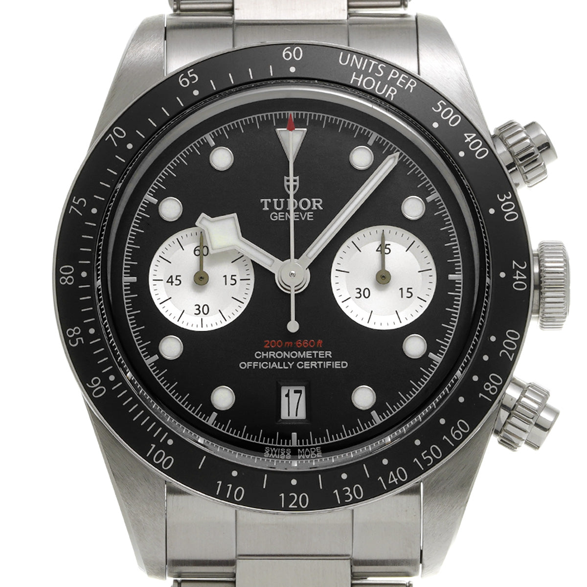 Black Bay Chrono 79360N Black/Silver TUDOR Men's [Pre-owned]