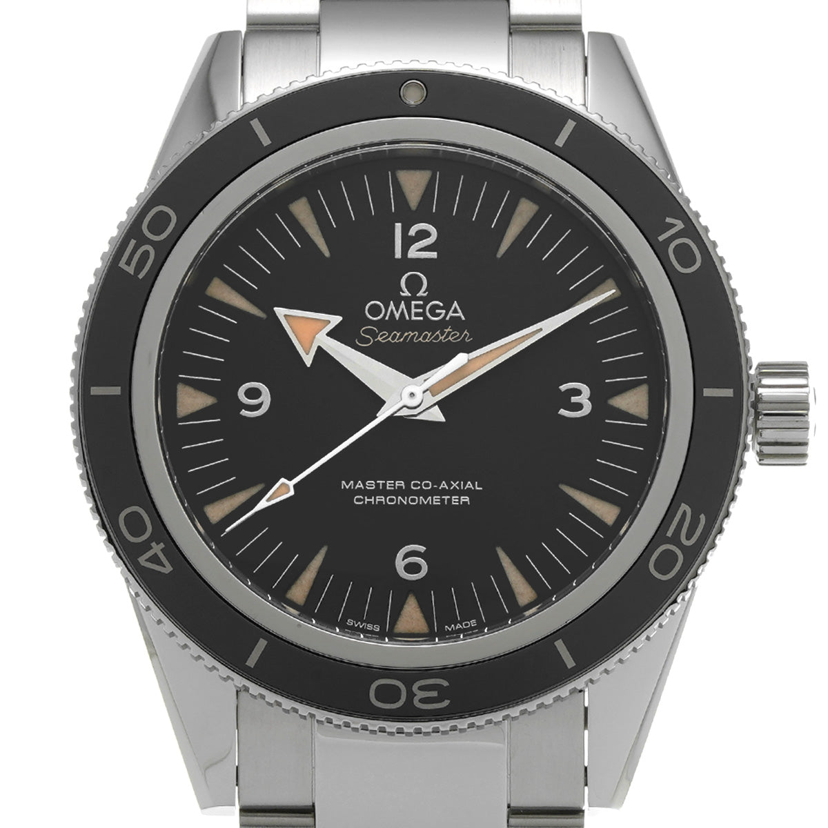 Seamaster 300 Master Co-Axial 233.30.41.21.01.001 Black OMEGA Men's [pre-owned].