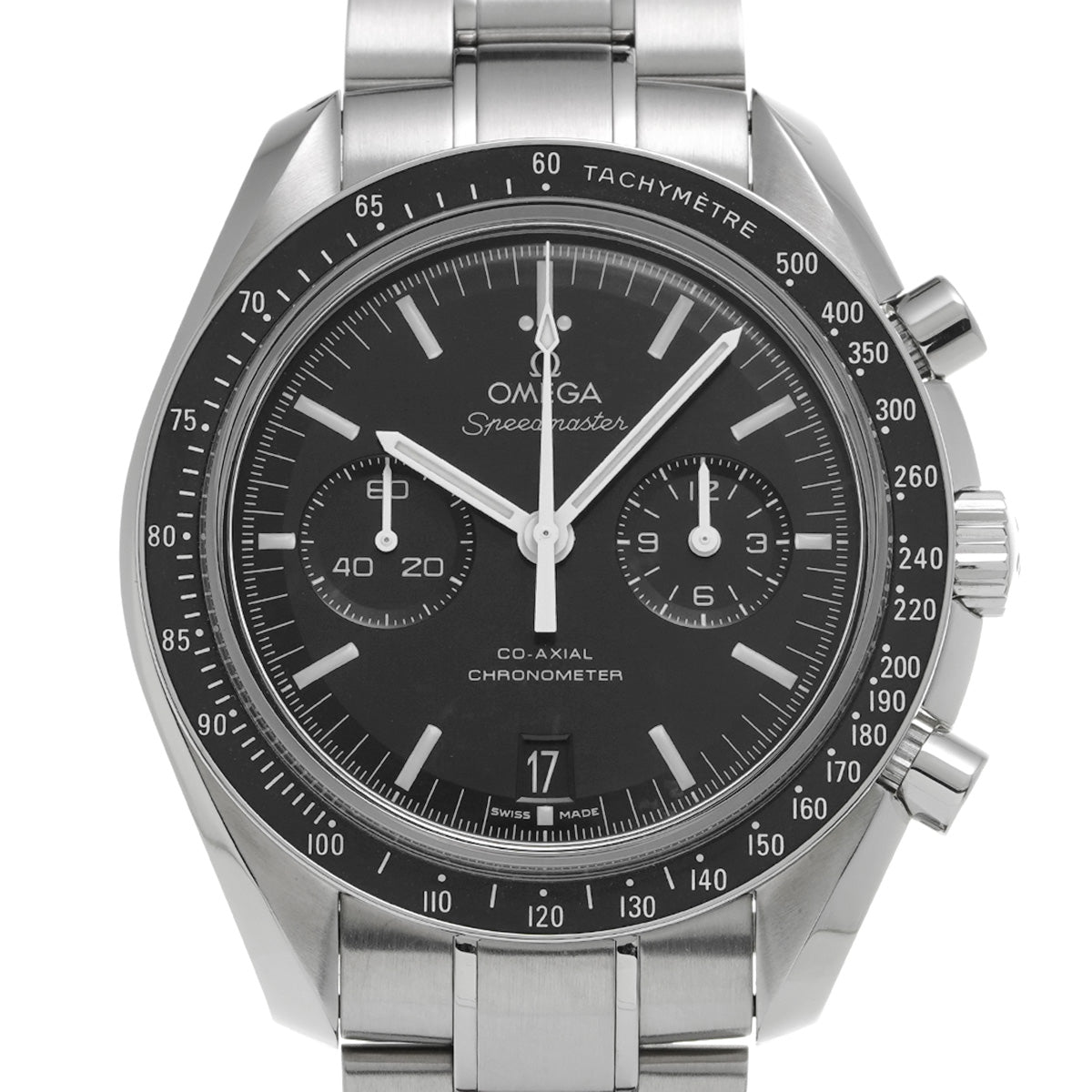 Speedmaster 2-Counter Co-Axial 311.30.44.51.01.002 Black OMEGA Men's [Pre-Owned].