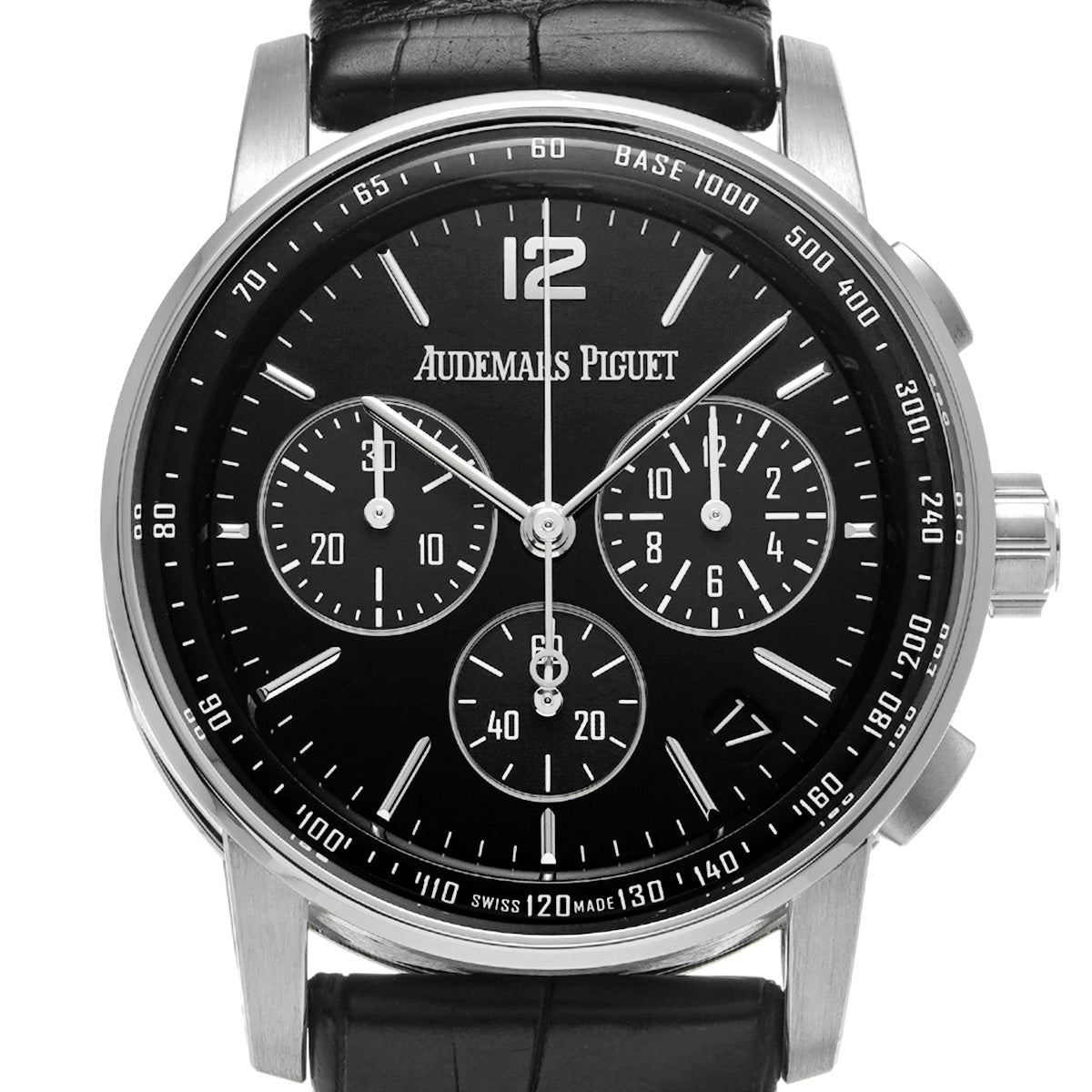 CODE 11.59 by Audemars Piguet Chronograph 26393BC.OO.A002CR.01 Black Lacquer AUDEMARS PIGUET Mens [Pre-Owned].